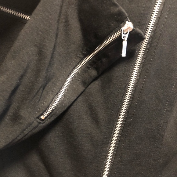 Women’s side zip black jacket - Picture 2 of 5
